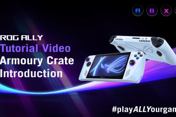ROG Launched a “Introduction to Armoury Crate” video on Youtube.