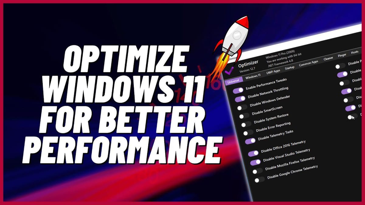 Windows Optimizations